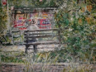Tudor City Greens Two – Watercolor, 10×14
